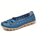 Women's Leather Breathable Support Flat Shoes